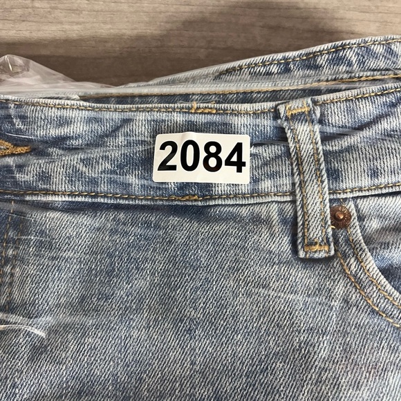 Old Navy OG Straight High Rise Jorts Cut Offs Womens 22W Stretch Denim 2084 - Picture 7 of 7